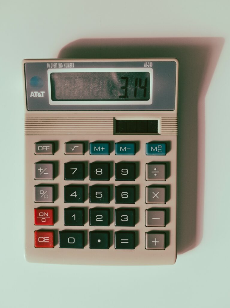 Calculatrice reflaitant la gestion du budget ASC